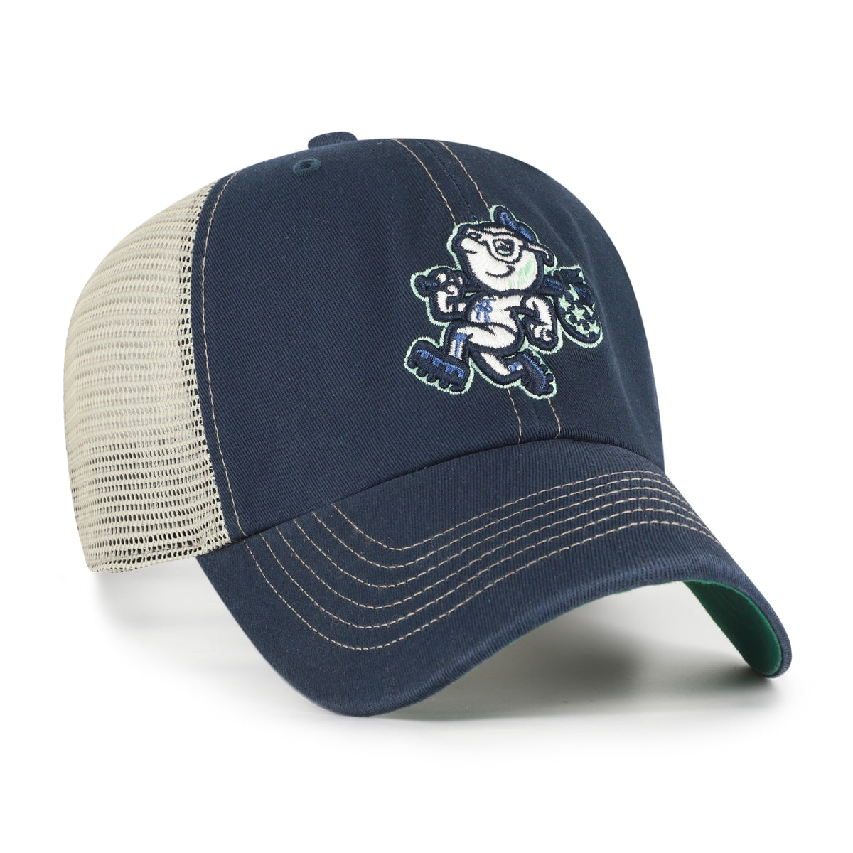 The Asheville Tourists '47 Trawler Running Moon Adjustable Cap