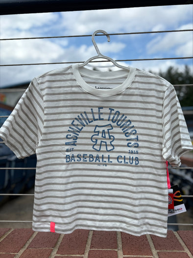 The Asheville Tourists Women's Stripe Shirt by Lusso