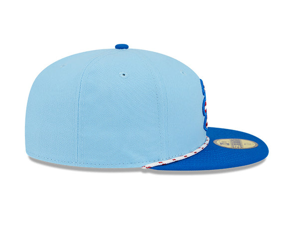 2025 The Asheville Tourists Stars and Stripes New Era Cap 59Fifty