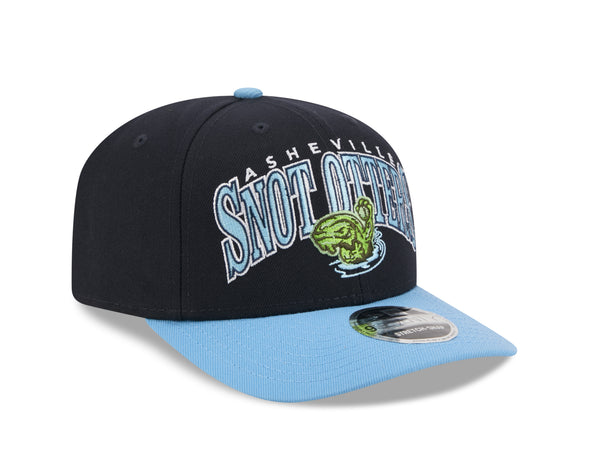 The Asheville Tourists Snot Otters 9Seventy Stretch Snapback New