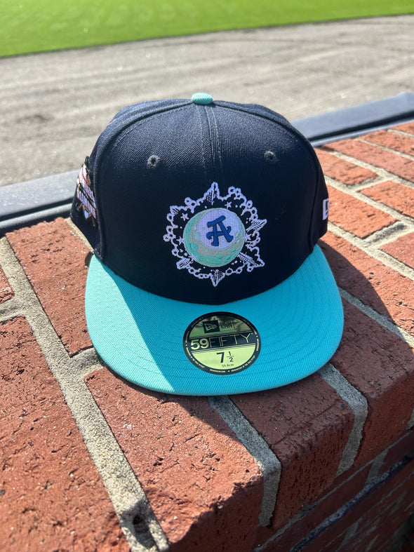 The Asheville Tourists Marvel's Defenders of the Diamond New Era 59FIFTY Fitted Cap