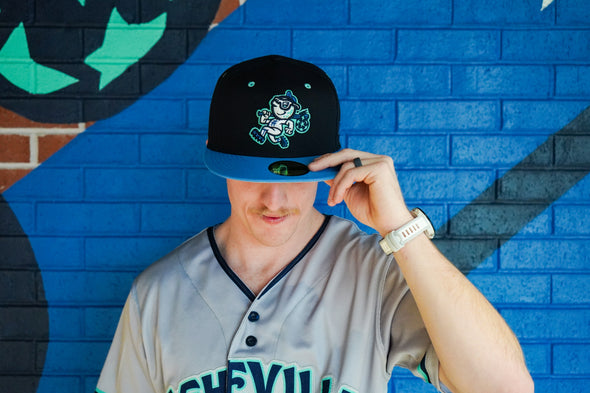 The Asheville Tourists New Era 59Fifty Road Cap – Asheville