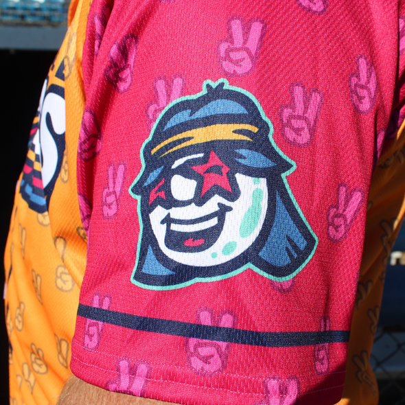 The Asheville Tourists Hippies Replica Jersey