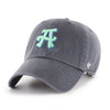 The Asheville Tourists Vintage Navy '47 Clean Up with Jade A Cap