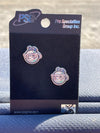 The Asheville Tourists Mr. Moon Earrings